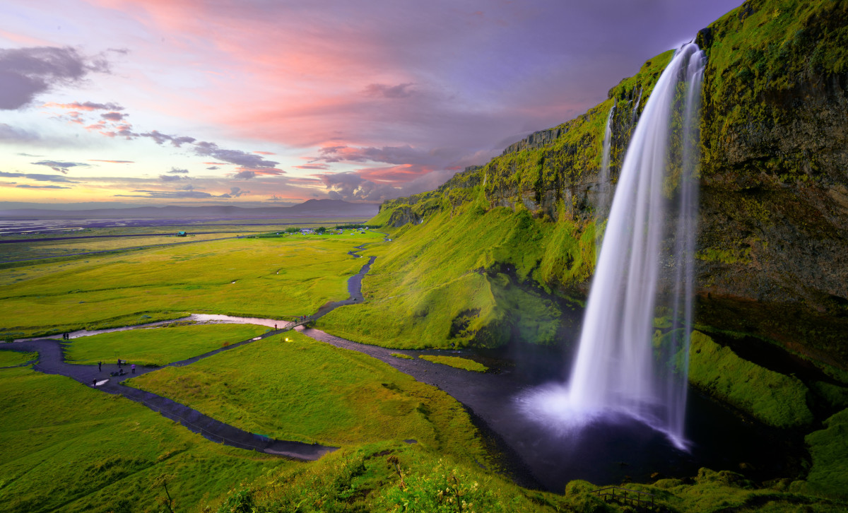 Seljalandsfoss Wasserfall in Island