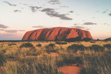 Blick auf den Berühmten Berg in Australien 