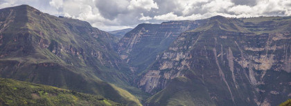 Blick auf den Machu Picchu in Peru