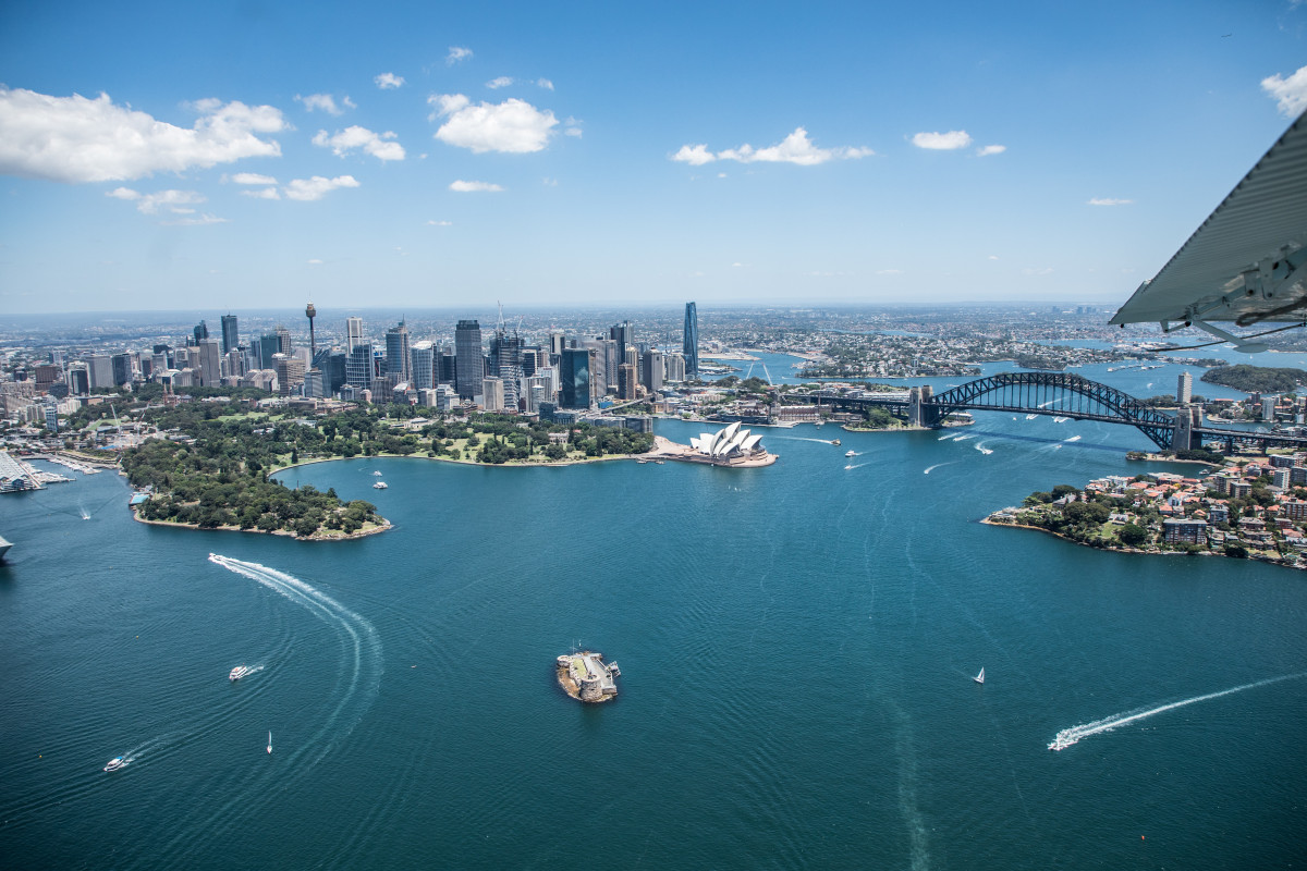 Blick auf Sydney 