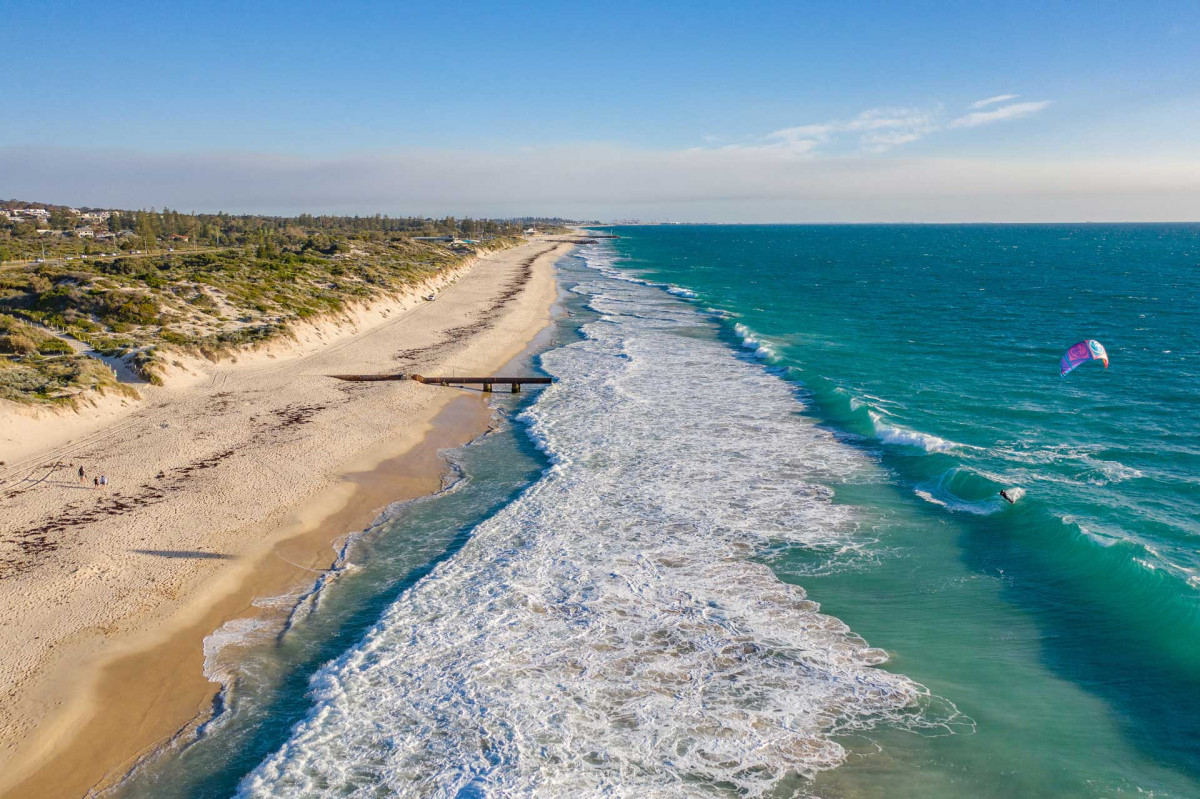 Stadtstrand in Perth