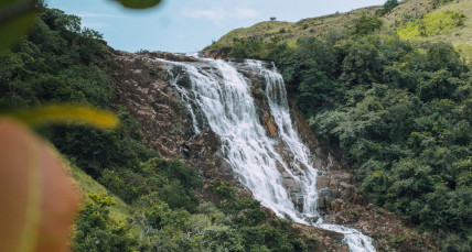 Ein Wasserfall in Panama 