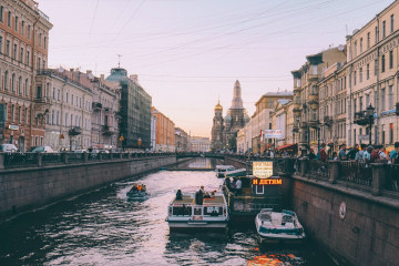 Kanal in St. Petersburg