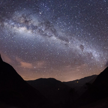 Choquequirao bei Nacht in Peru