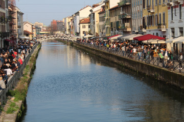 Hafen in Mailand