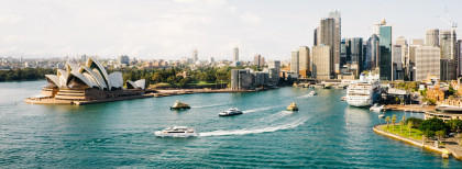 Blick auf Sydney & das Opernhaus