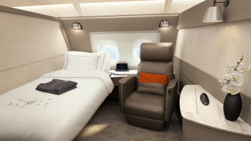 Suites Class an Bord der A380-800 – Luxus pur