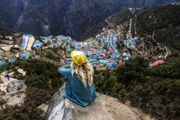 Gebirge Nepals