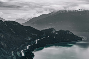 Sea to Sky Highway in Kanada