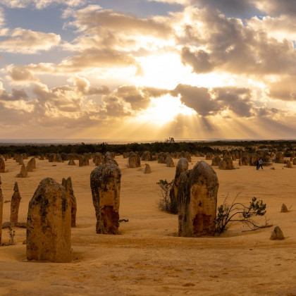 Pinnacles Desert in Westaustralien