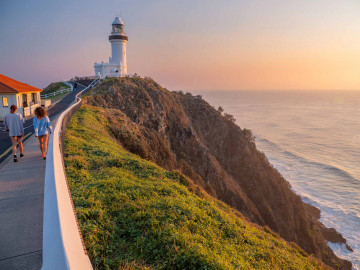 Leuchtturm am Byron Bay in Australien