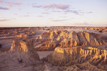 Das Outback, Mungo National Park, New South Wales, Australien
