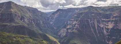 Blick auf den Machu Picchu in Peru