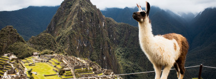 Machu Picchu in Peru