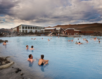 Blaue Lagune in Island
