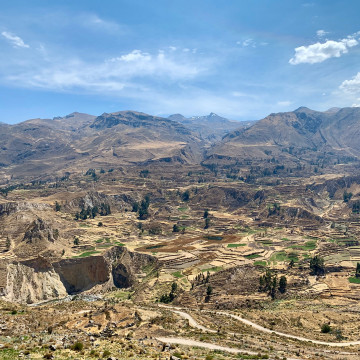 Colca Canyon in Peru