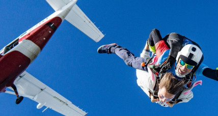Skydiving in Westaustralien