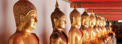 Goldener Tempel in Thailand