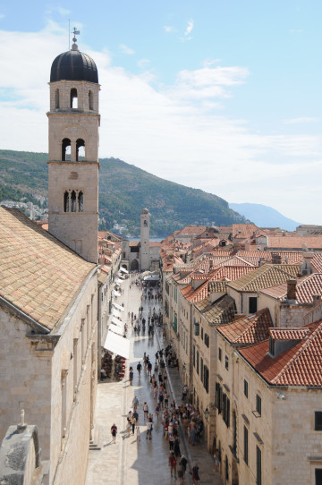 Blick auf Die Altstadt Dubrovniks