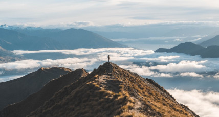 Roys Peak in Neuseeland