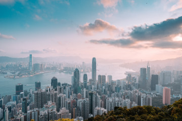 Wolkenkratzer Hongkong