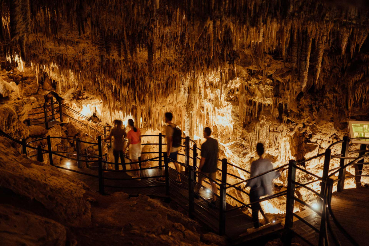 Ngilgi Cave in der Yallingup,Margaret River Wine Region