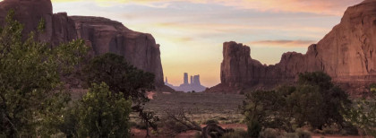 Blick auf einen Canyon in den USA