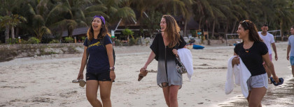 Ein Strand auf Ko Samui