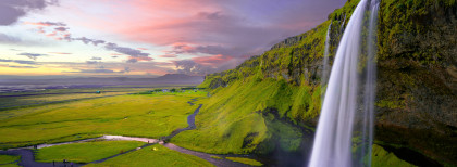 Seljalandsfoss Wasserfall, Island