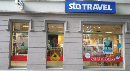 Schaufenster von unserem STA Shop in Osnabrück 