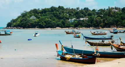 Strand auf der Insel Ko Samui 