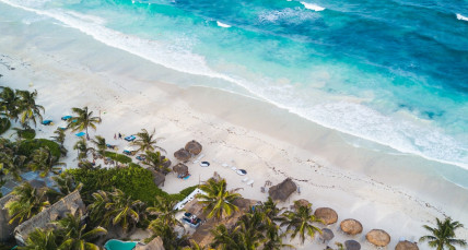 Strand in Mexiko