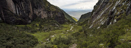 Lares Trek Berg Gorge Vista