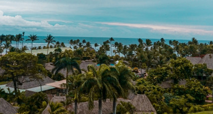 Blick auf die Fiji Insel