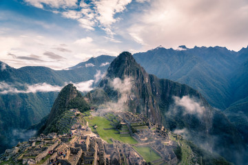 Machu Picchu bei Tag in Peru