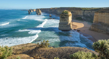 Twelve Apostles an der Great Ocean Road in Australien