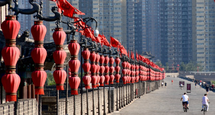 Blick auf Xi'an