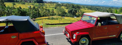 Bali mit dem VW-Kübelwagen entdecken 