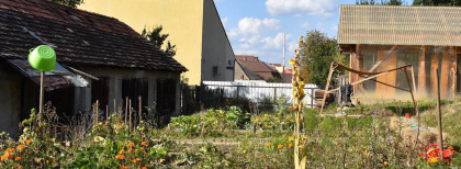 Garten in Rumänien