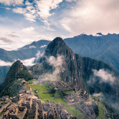 Machu Picchu bei Tag in Peru