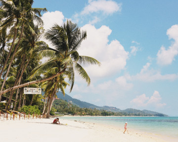 Strand auf Koh Samui