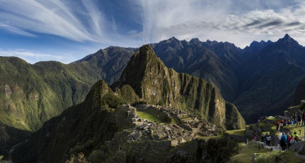 Unglaublicher Ausblick auf Machu Picchu, den du bei einer Rundreise Peru mit STA Travel erleben kannst.