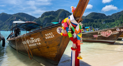 Thailändisches Boot in Phuket